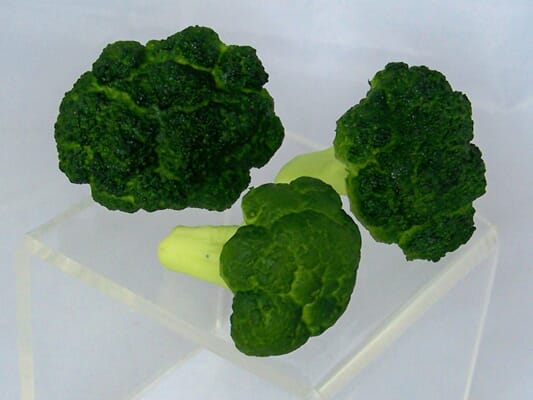 Fake Broccoli Florets (Set of 3)