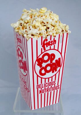 popcorn fake box list price