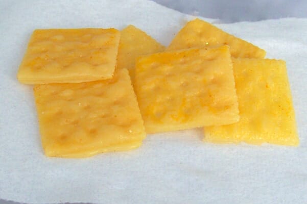 Set of 6 Fake Saltine Crackers