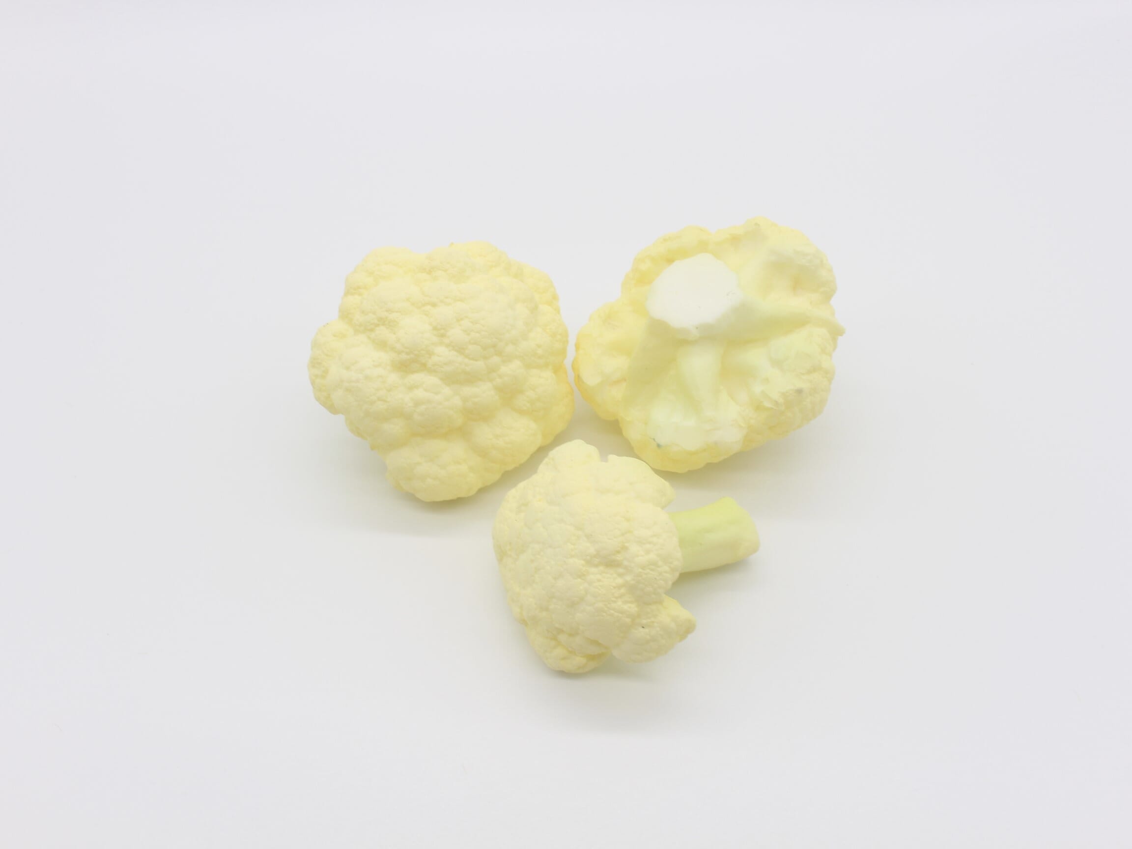 Fake Cauliflower Florets (Set of 3)
